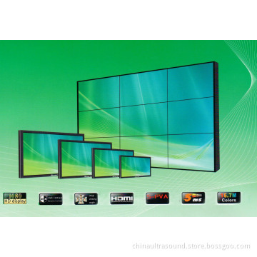46-Inch LCD Screen Mosaic Tiled Display Unit Super Narrow 6.7mm Big Screen TV Wall Patchwork